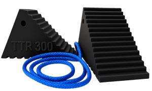 Foto Calço de Rodas TTR 300 - Par com cordas