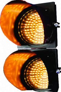 Semáforo Amarelo Piscante a LED - Cod. SAP-2200L - FOTO 2