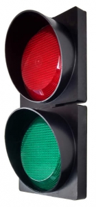 Mini Semáforo Led 2 Focais