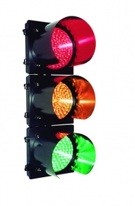 Semáforo Cidade Repetidor LED Foto Semáforo Cidade Repetidor LED